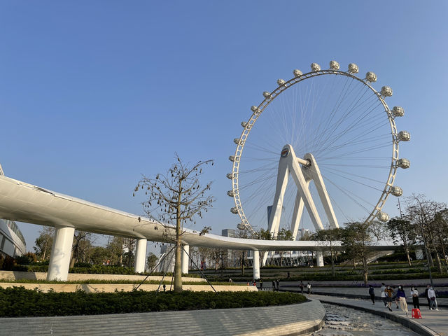 深圳前海摩天輪「灣區之光」，高空浪漫等你體驗🎡