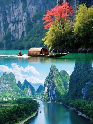 After taking photos at this hidden spot in Guilin, my friends thought I went to a wonderland!