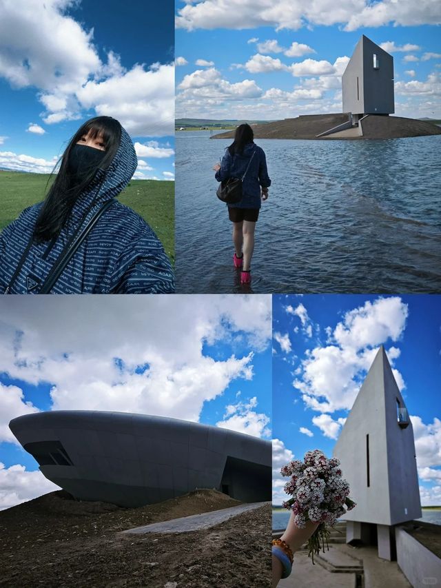 在草原上看海，真係超浪漫嘅事呀！
