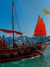 Hongkong Aqua Luna Sailing Cruise Ship Experience🤩