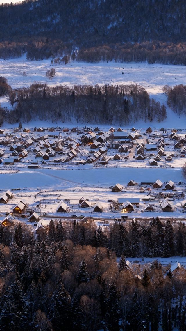 我想～沒人能拒絕冬天的阿勒泰吧！！
