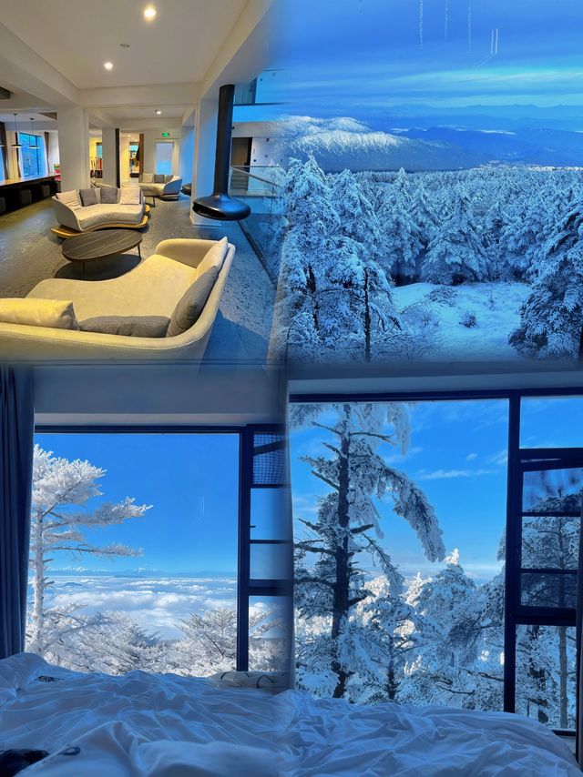 峨眉山金頂住宿！躺看雲端霧淞，人生級體驗