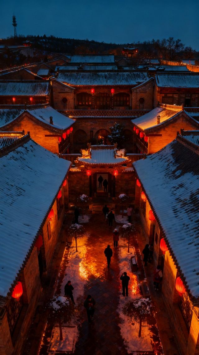 王家大院冬季擺爛攻略：500元拿捏“民間故宮”的雪後浪漫