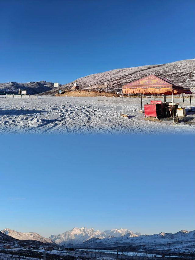 來紅海子，赴一場與雪山和湖泊的浪漫約會