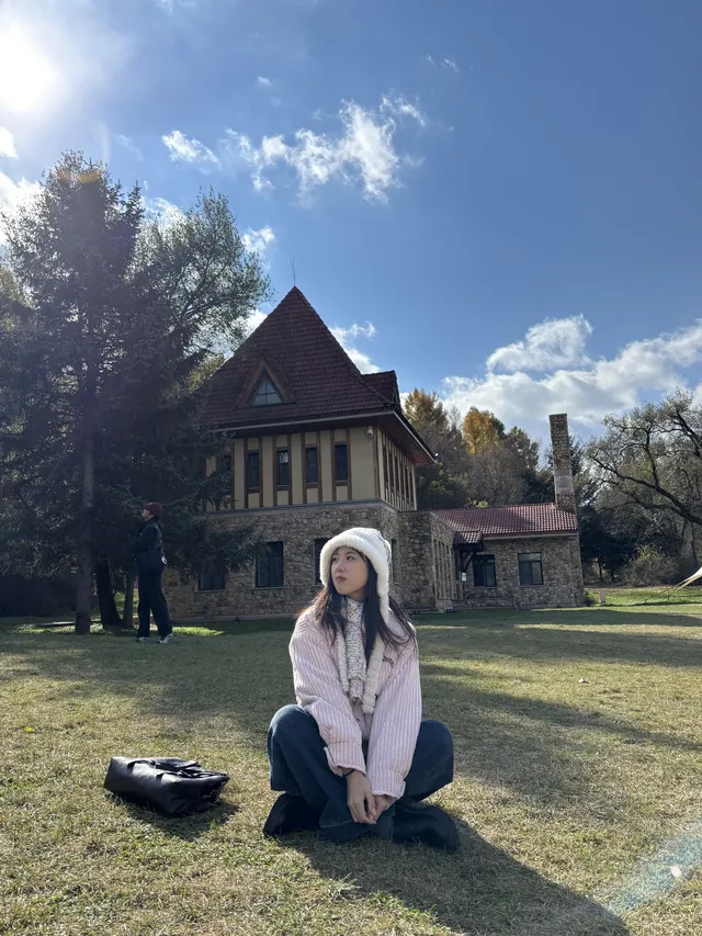 秋天的淨月潭美到失語