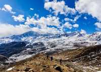 雪山之眸：野馬海子與貢嘎山系的冬日對話