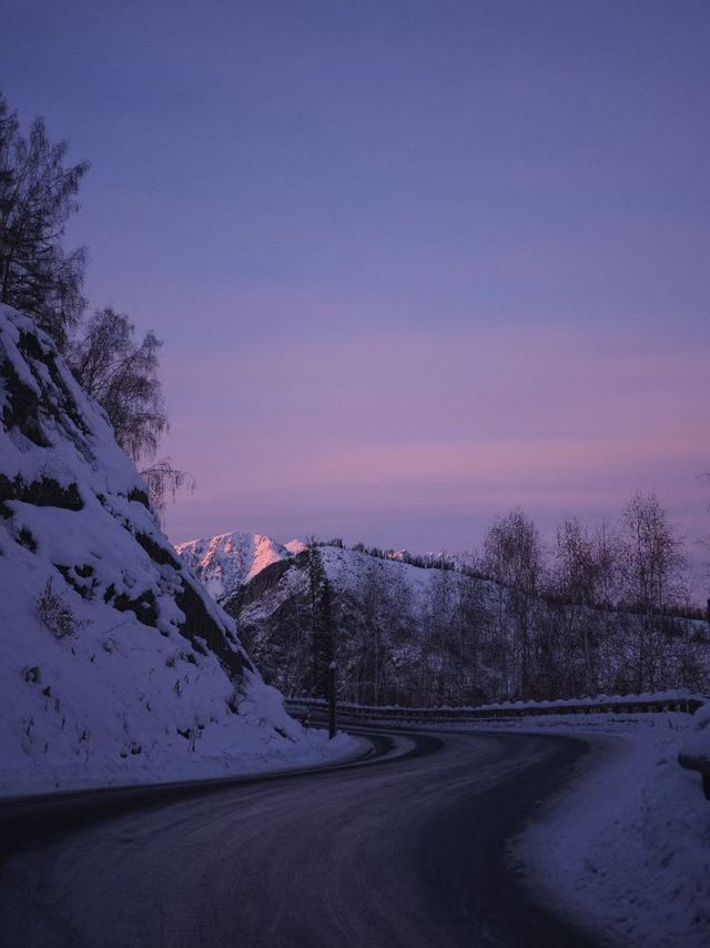阿勒泰的日落這輩子最浪漫的視覺盛宴 阿勒泰的日落這輩子最浪漫的視覺盛宴