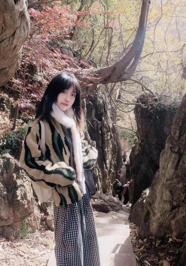 2萬步8小時的棲霞山避開人群拍照姿勢記錄