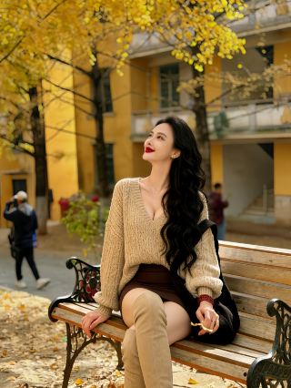 The "Golden Eye of the Storm" hidden in Guangdong! Ginkgo trees reach their annual peak beauty!