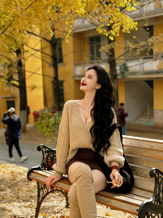 藏在廣東的「金色風暴眼」!銀杏迎來年度顏值巔峰! 藏在廣東的「金色風暴眼」!銀杏迎來年度顏值巔峰!