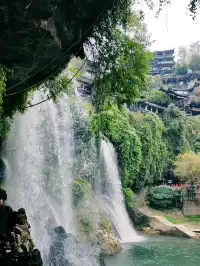 這個角度的芙蓉鎮瀑布你看過嗎
