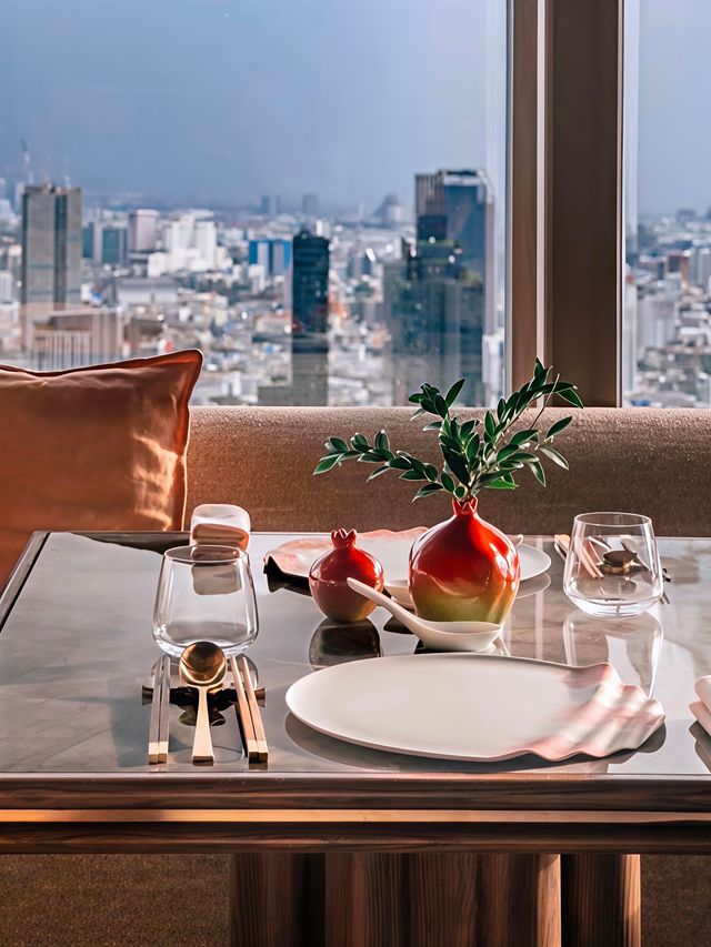 曼谷56層米其林中餐廳