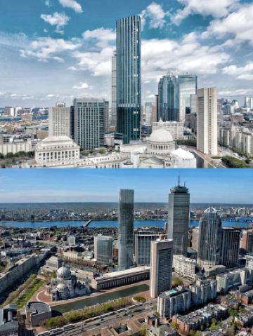 ボストンフォーシーズンズホテル＆レジデンスは、都市の活力に満ちた先進的な高層ビルです