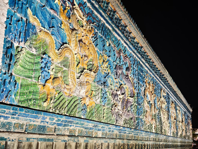 衝撃！大同の九龍壁、琉璃芸術の頂点の作品！ | Trip.com 大同