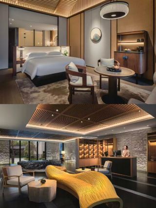 Completely captivated by the resort vibe of this hotel in Tianmu Mountain..