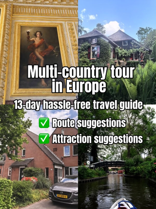 13-day European multi-country tour guide: just copy this itinerary