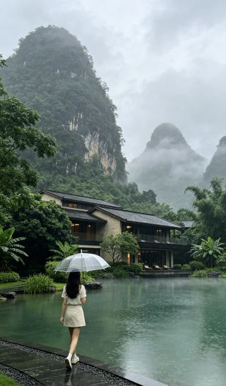 A rainy experience at a hidden gem hotel in Qingyuan