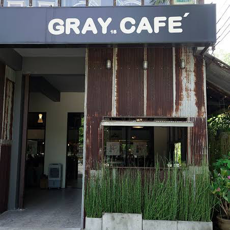 ร้มาตรัง ต้องแวะมาร้านกาแฟร้านนี้ Gray 18 cafe