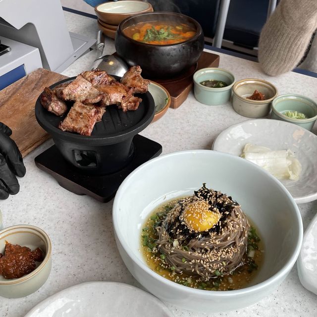전주 객사ㅣ깔끔하고 모던한 고기집 해율담