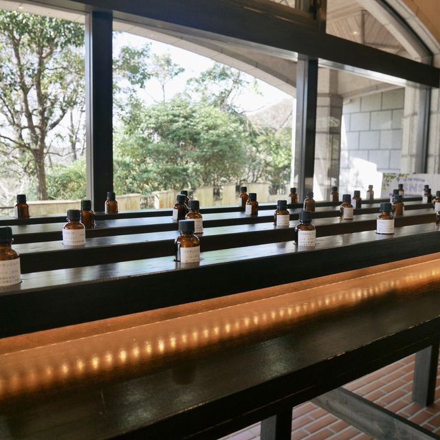 擁有多個拍照位的神戶布引香草園