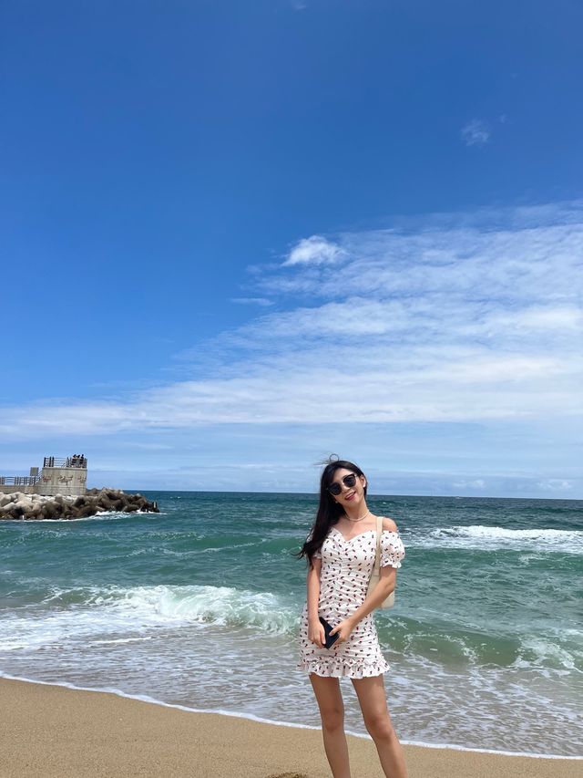 역시 바다는 강릉 송정해수욕장🌊💙