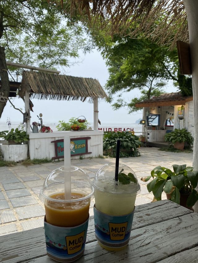 바다 뻘 뷰가 이렇게 이쁘다구요?!🌊 뻘다방☕️