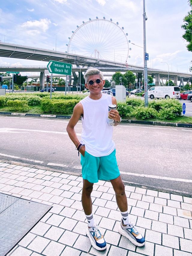 Best Spot for Photo Singapore Flyer