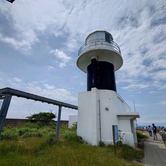 神威岬-藍藍天空藍藍大海