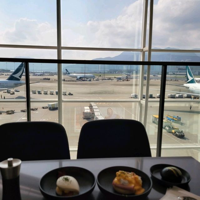 [上機前食個豐富早餐] Chase Sapphire Lounge by The Club Hong Kong