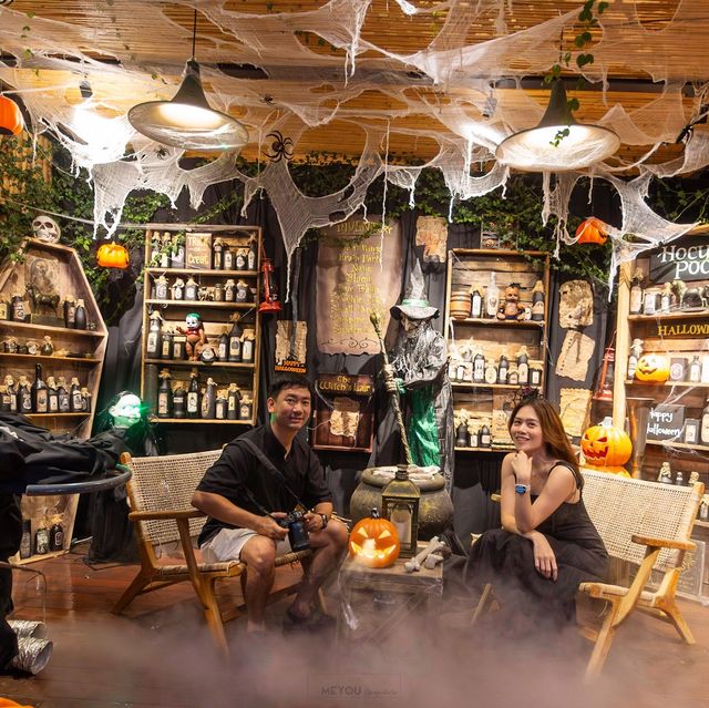 เปิดแล้ว Halloween Season at CHAN nature cafe'