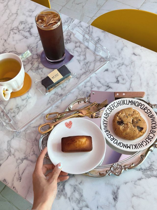 김포 라베니체 속 보라빛 감성 디저트 카페🍪