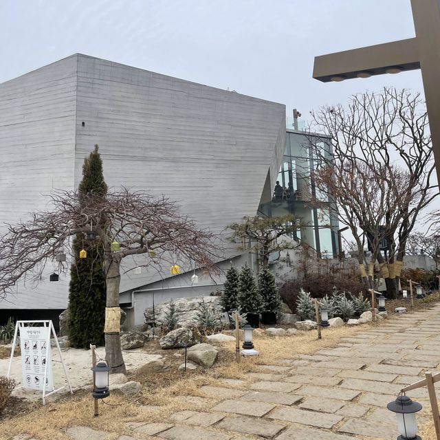 서해안대교가 한 눈에 보이는 당진 해어름카페 