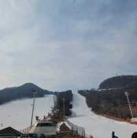 หนาวนี้ไปเล่นสโนว์บอร์ดที่ Jisan Forest Resort ❄️