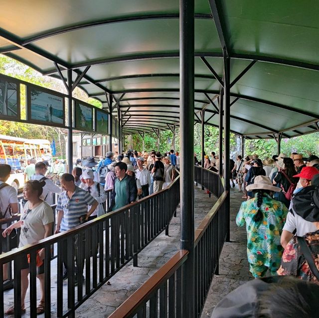 Yalong Bay Rainforest Paradise - take the bus up, but walk down to lose the crowds and enjoy the nature!