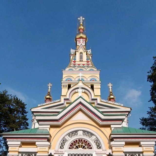 Zenkov’s Cathedral โบสถ์ไม้ไร้ตะปู @ เมืองอัลมาตี