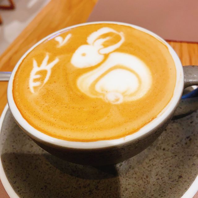 【荃灣嘆兔兔🐰拉花咖啡☕️】