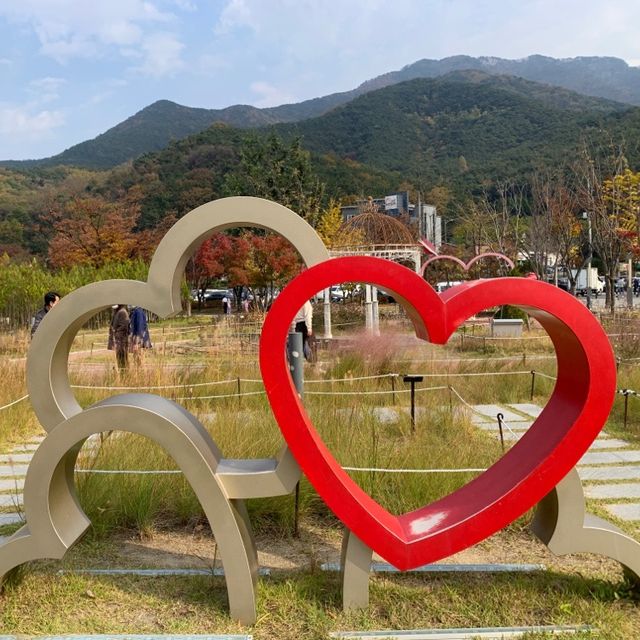 자연과 함께 어우러져 휴식을 즐기기에 좋은, 대구 월광수변공원 