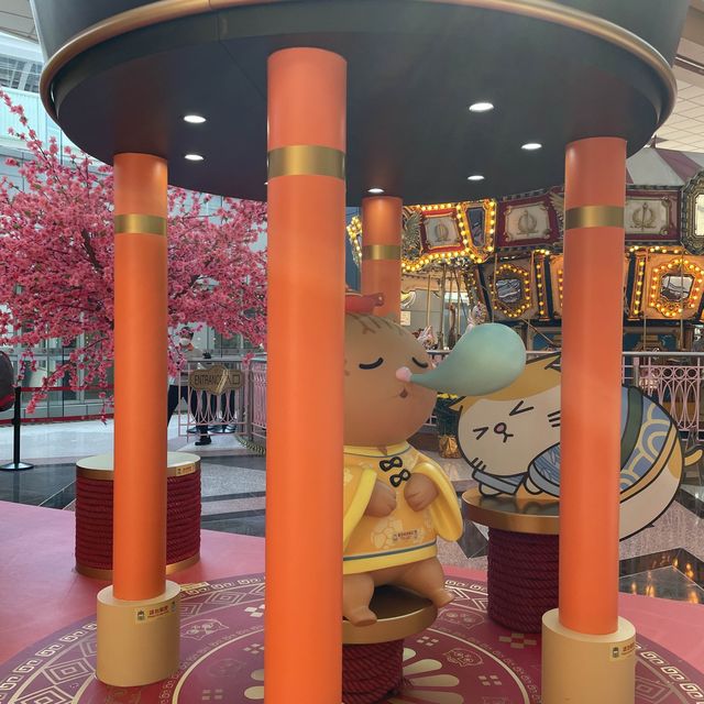 黃阿瑪貓🐱駕到馬鞍山廣場🤣古裝同你過新年