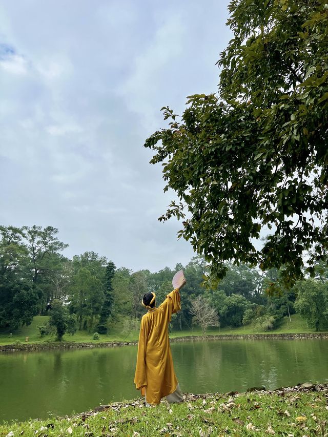 Peaceful Moments at Minh Mang Tomb, Hue