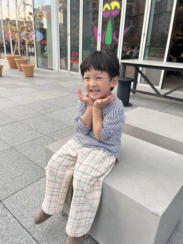 동탄 롯데백화점 야외테라스 즐기기