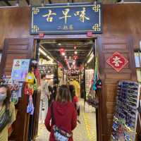 Beautiful Street with Nice Food & Souvenirs