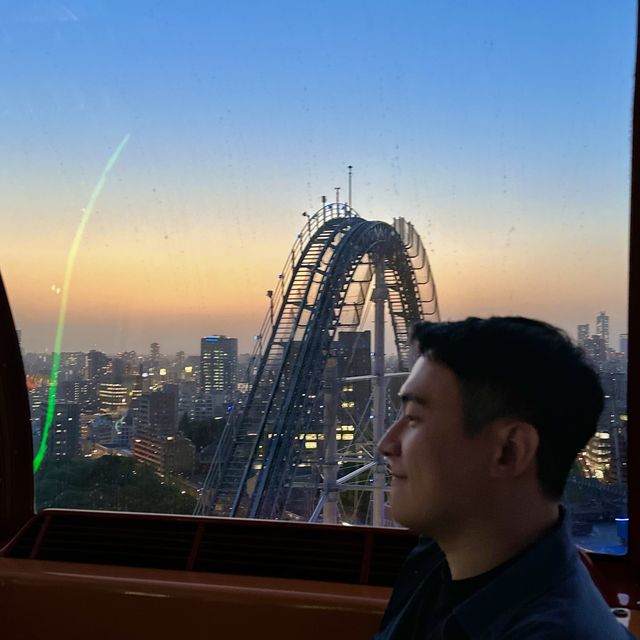 도쿄 도심 속 테마파크, 번개처럼 질주하는 롤러코스터가 있는 곳⚡️🐬