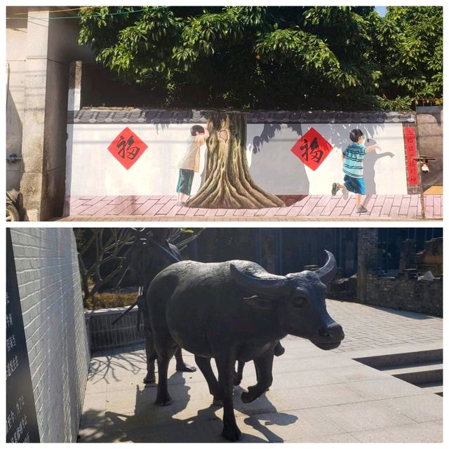 中山都有壁畫村？