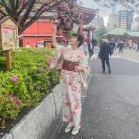 Kimono Day at Asakusa Sensoji Temple Tokyo