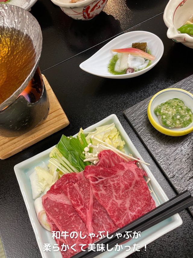 【福島 高湯温泉】しゃぶしゃぶが美味しい🥢花月ハイランドホテルの夕食