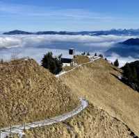 Winter Bliss: Stanserhorn's Alpine Majesty