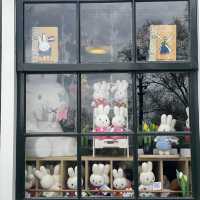 Windmill and Miffy in Amsterdam