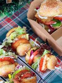 大坑天后東南亞風味Burger外賣店