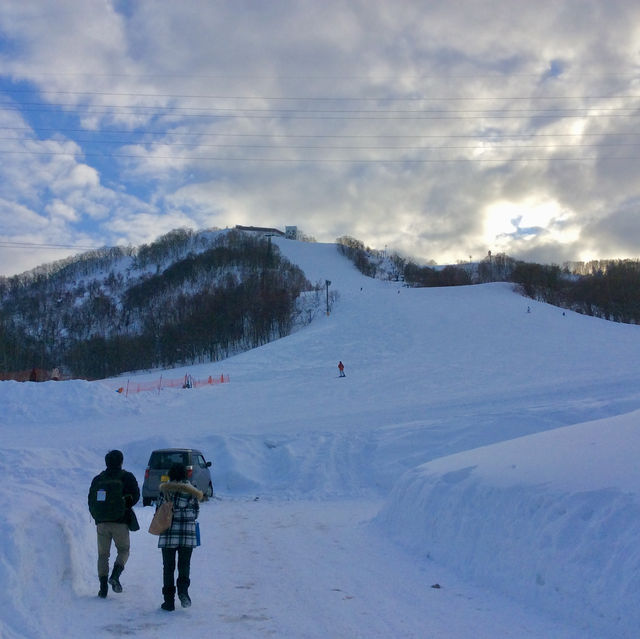 Skiing course at Tenguyama