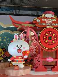 迎新春❤️荷里活廣場❣️Line friends陪你過新年